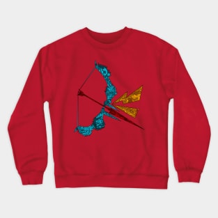 Monster Hunter Bow (lined) for light tees Crewneck Sweatshirt